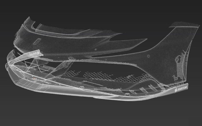 ZACOE ザコエ SF90 フェラーリ フロントリップ エアロパーツ たがーコーポレーション カーボン