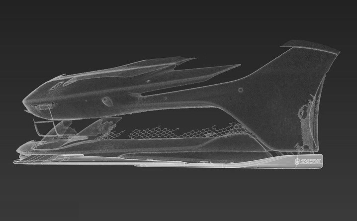 ZACOE ザコエ SF90 フェラーリ フロントリップ エアロパーツ たがーコーポレーション カーボン