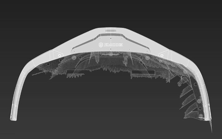 ZACOE ザコエ SF90 フェラーリ フロントリップ エアロパーツ たがーコーポレーション カーボン