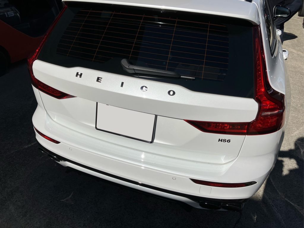 ﾎﾞﾙﾎﾞ volvo V60 heico heicosportiv ハイコ ハイコスポルティフ HS6 コンプリートカー デモカー ボルボチューナー