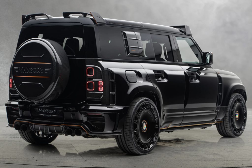 mansory landrover defender110 carbon wheels exterior ラガーコーポレーション マンソリー 新商品