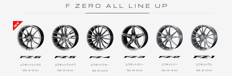 ウェッズ F ZERO ホイール 鍛造 テスラ 外車 ラガーコーポレーション